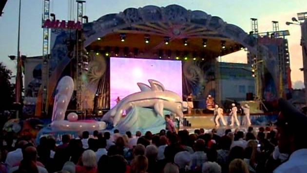 Анапа: Открытие сезона в Анапе 2011(Anapa) часть 2