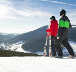 Зимой в Чехии можно отдохнуть на горнолыжных курортах