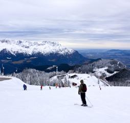 Горнолыжный сезон в Баварских Альпах продолжается в течение 3,5-4 месяцев
