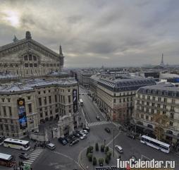 Зима в Париже мягкая, заморозки, как правило, исключены, сюда можно смело ехать на Рождество