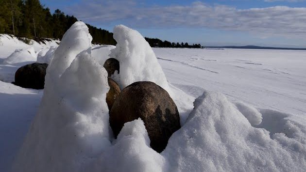 Озеро Куйтто. Март. Северная Карелия